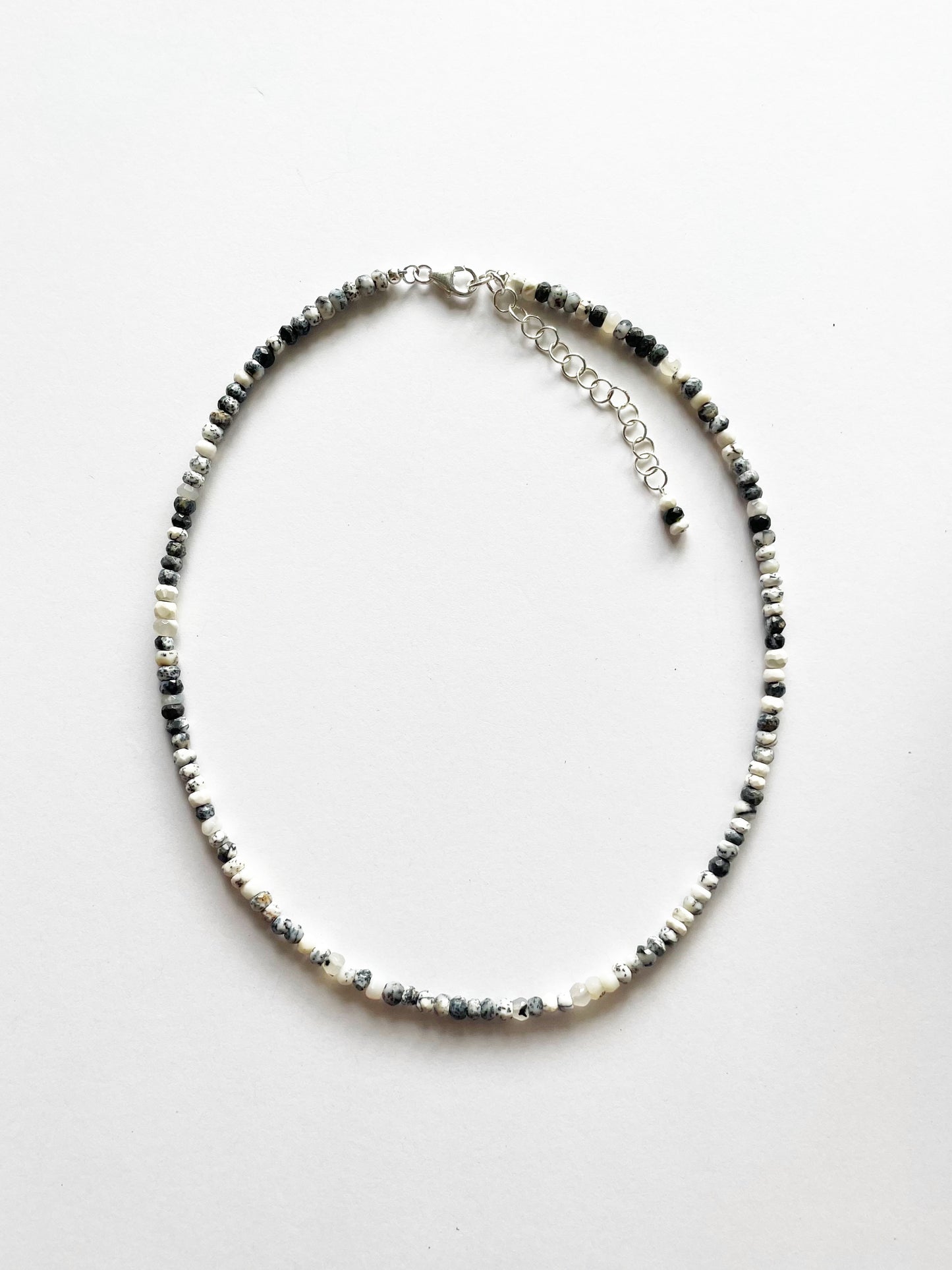 Dendritic Opal Necklace 15"-17"