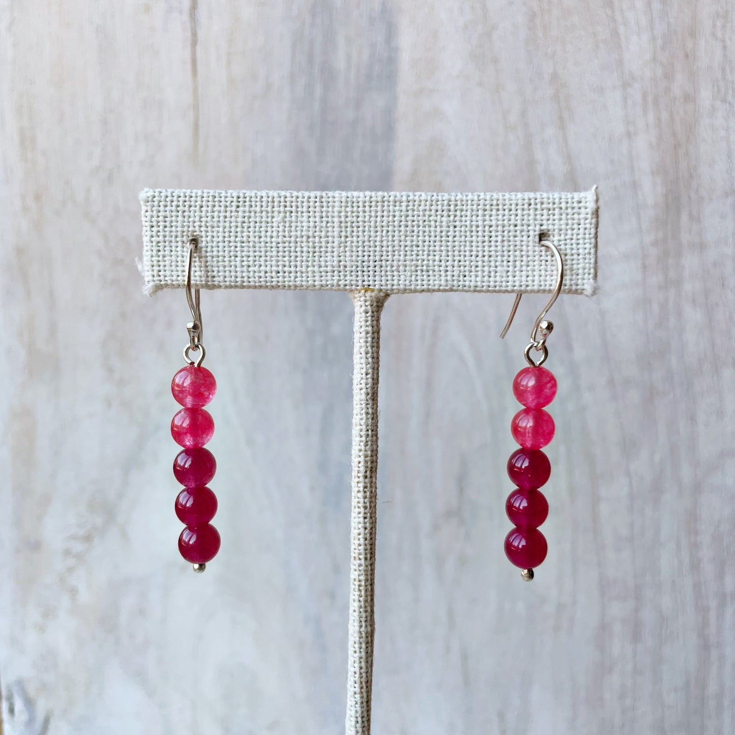 Gemstone Dangle Earrings