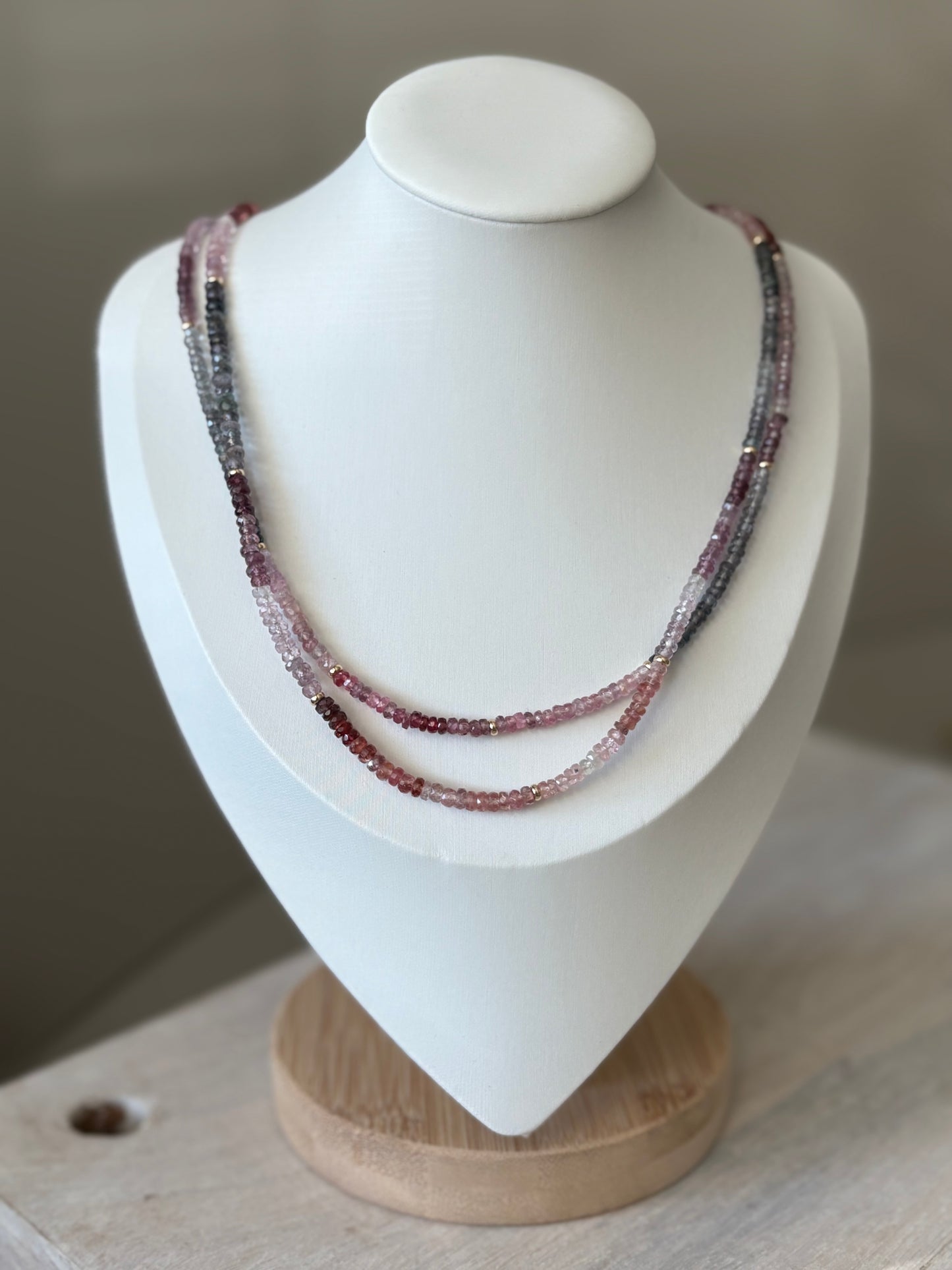 Delicate Spinel Necklace
