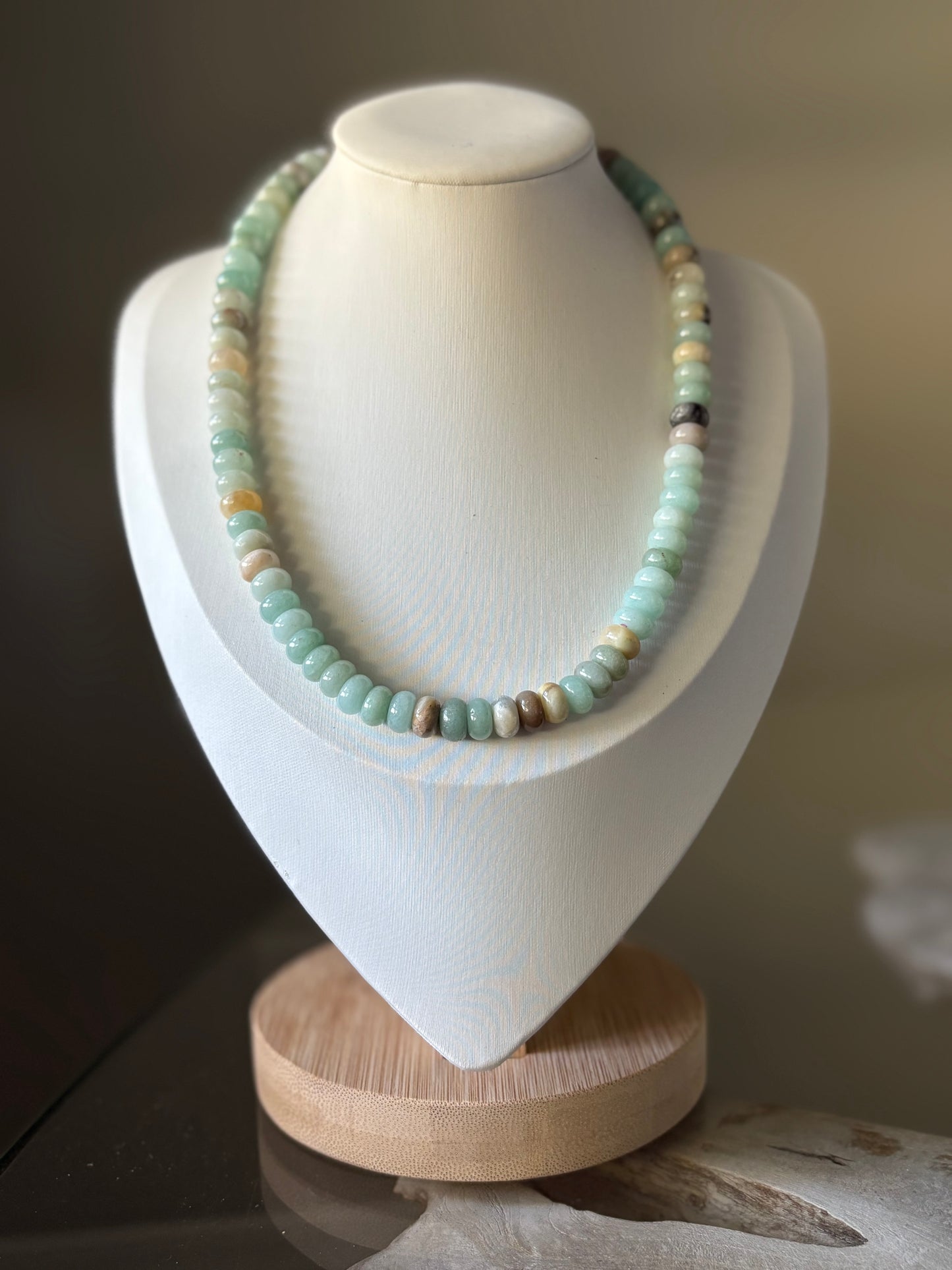 Chunky Smooth Amazonite Necklace