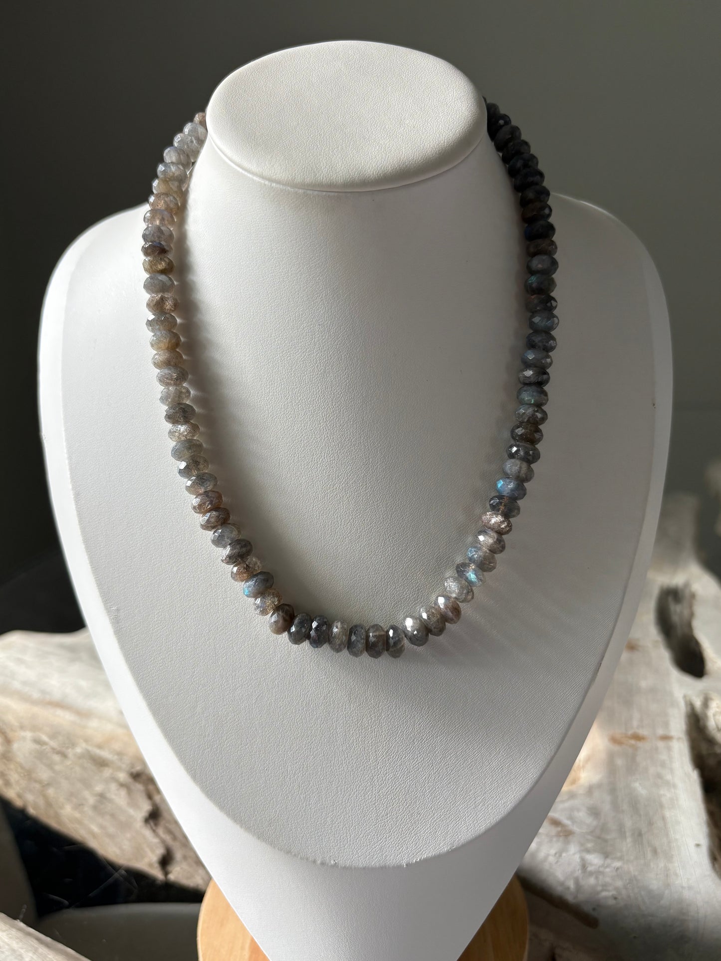 Faceted Labradorite Necklace