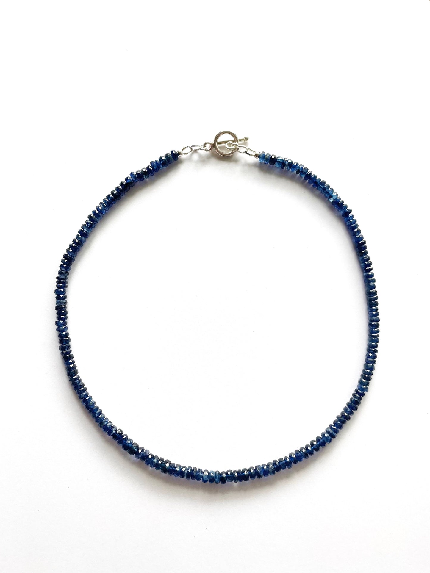 Faceted Kyanite Necklace