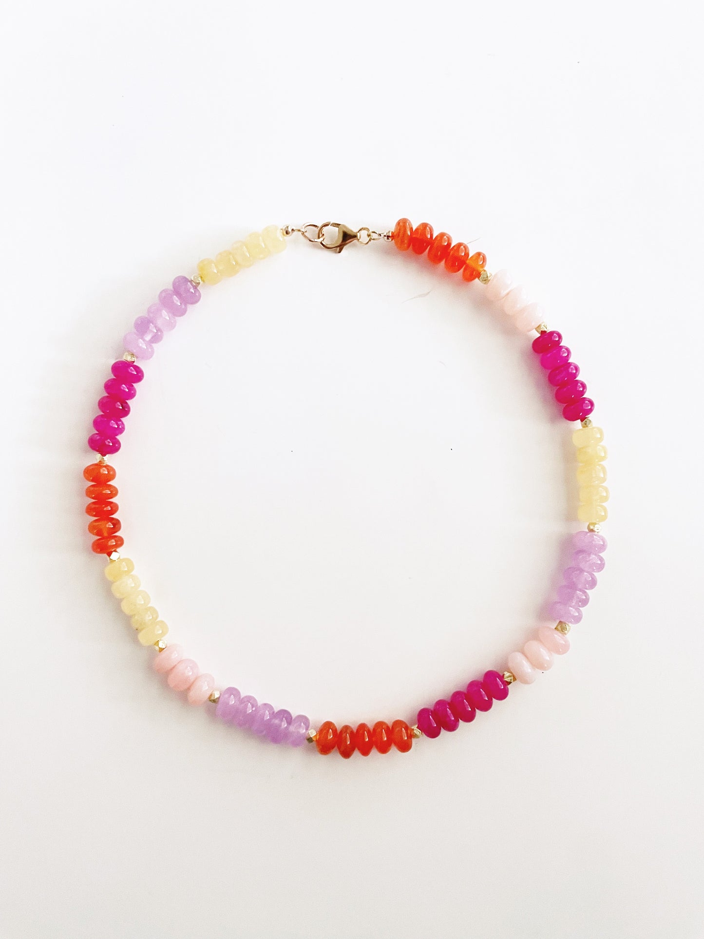 Summer Gemstone Mix Necklace