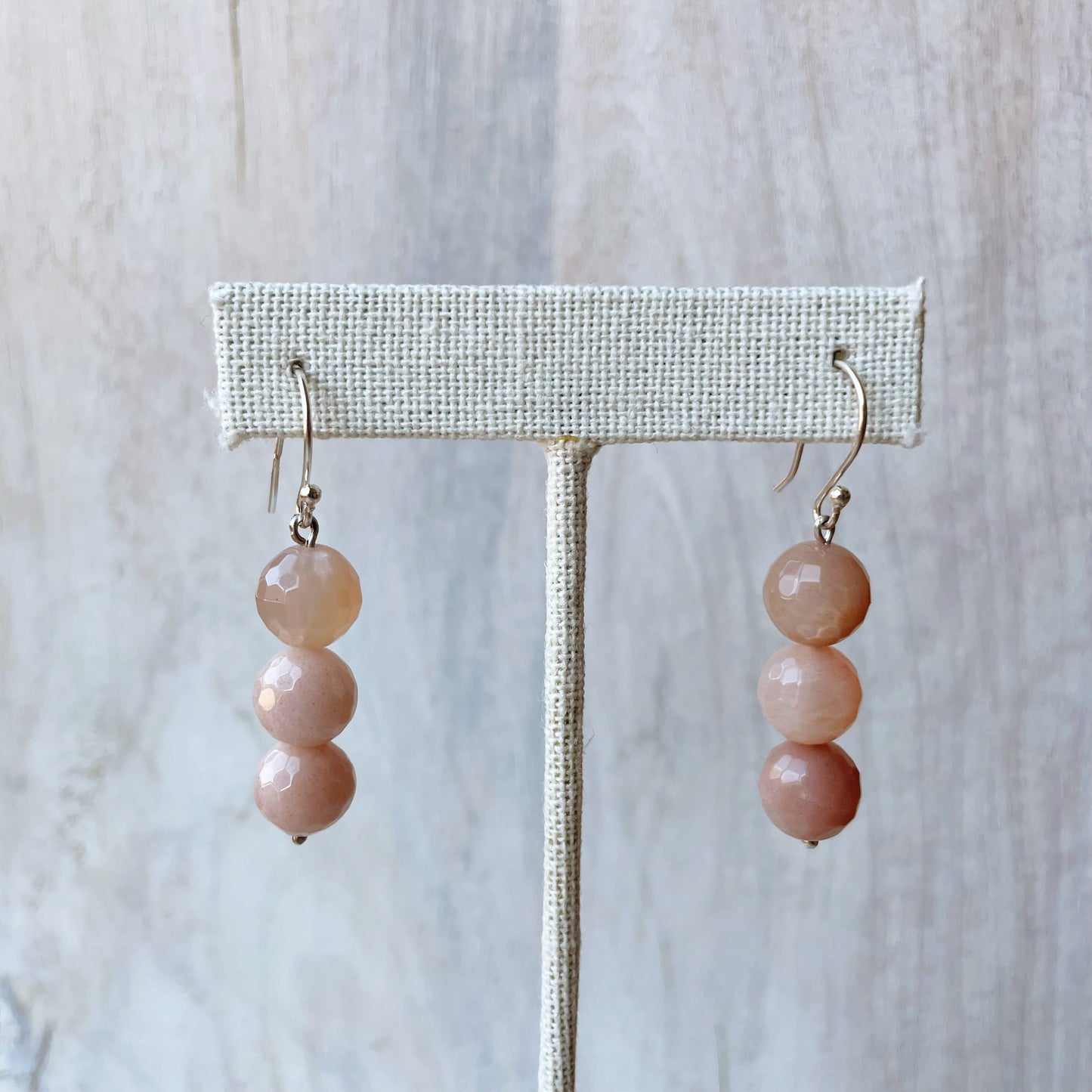Gemstone Dangle Earrings