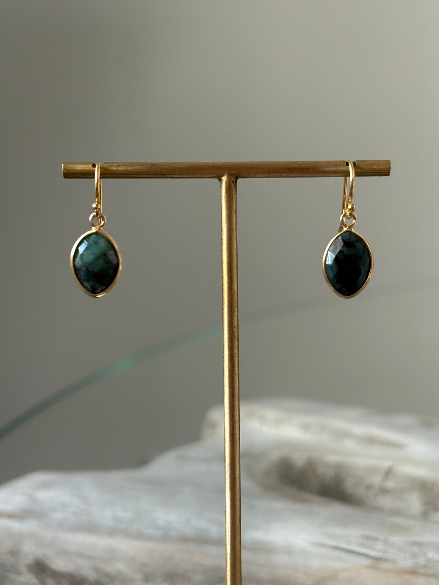 Emerald Earrings