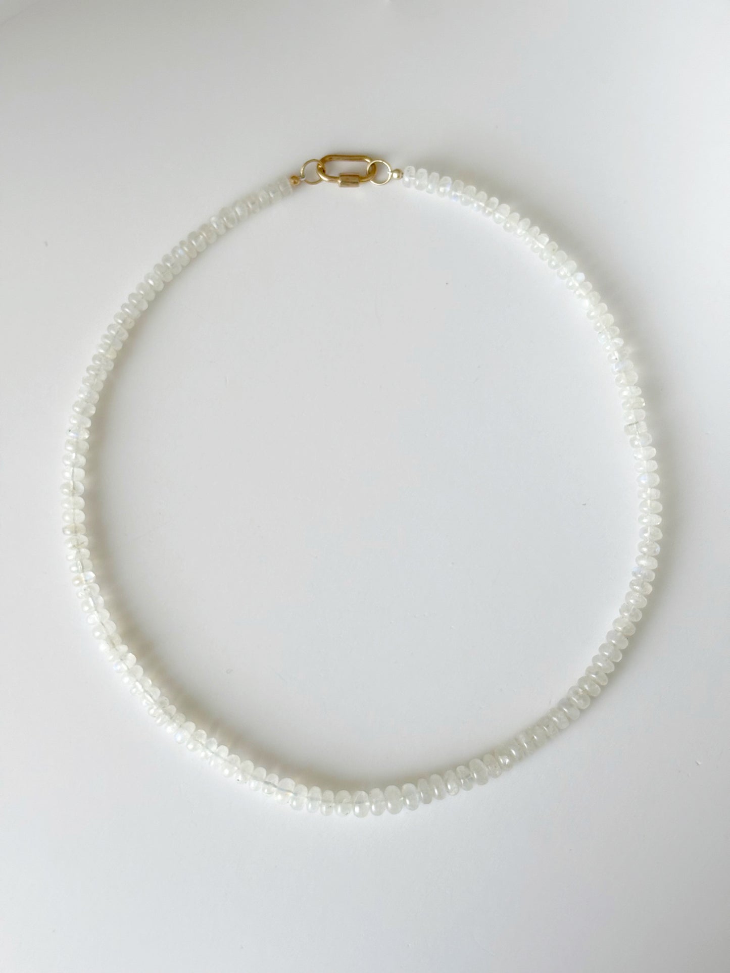 Rainbow Moonstone Necklace