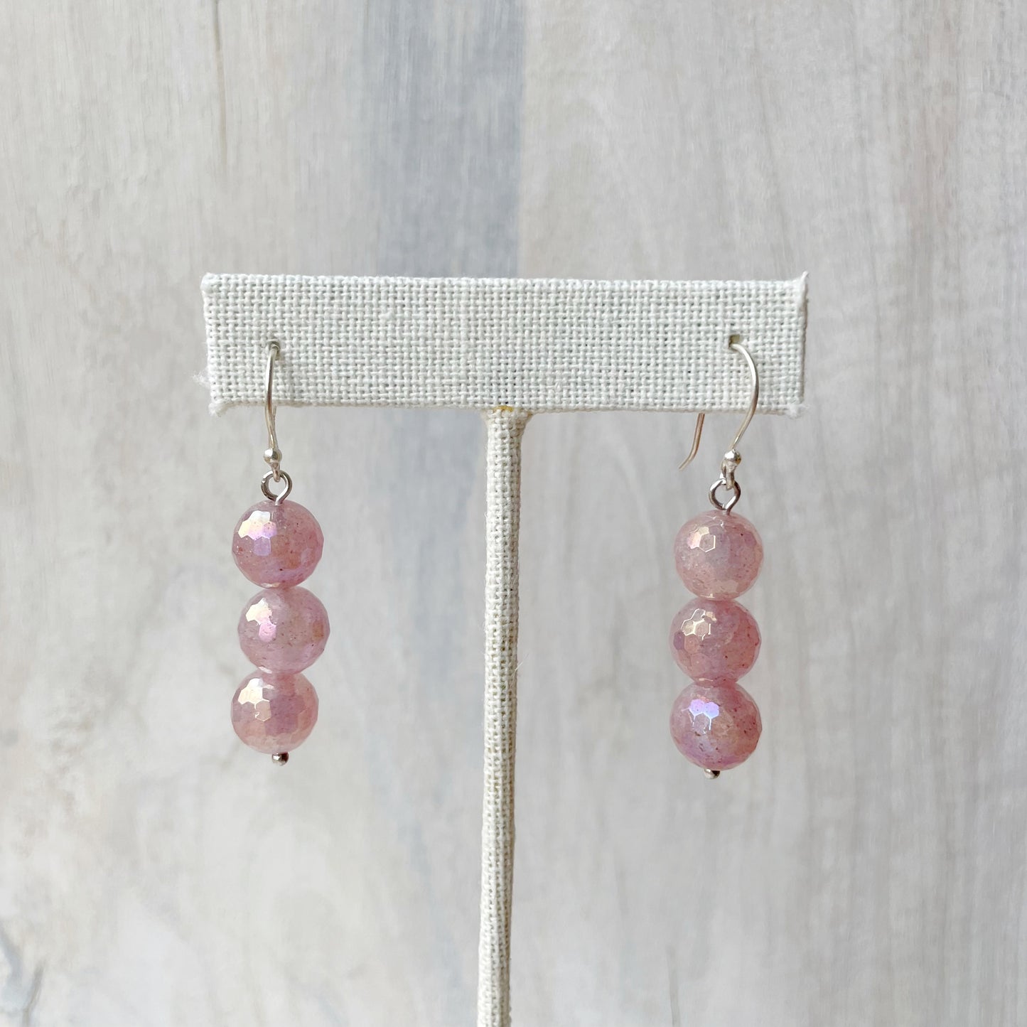 Gemstone Dangle Earrings