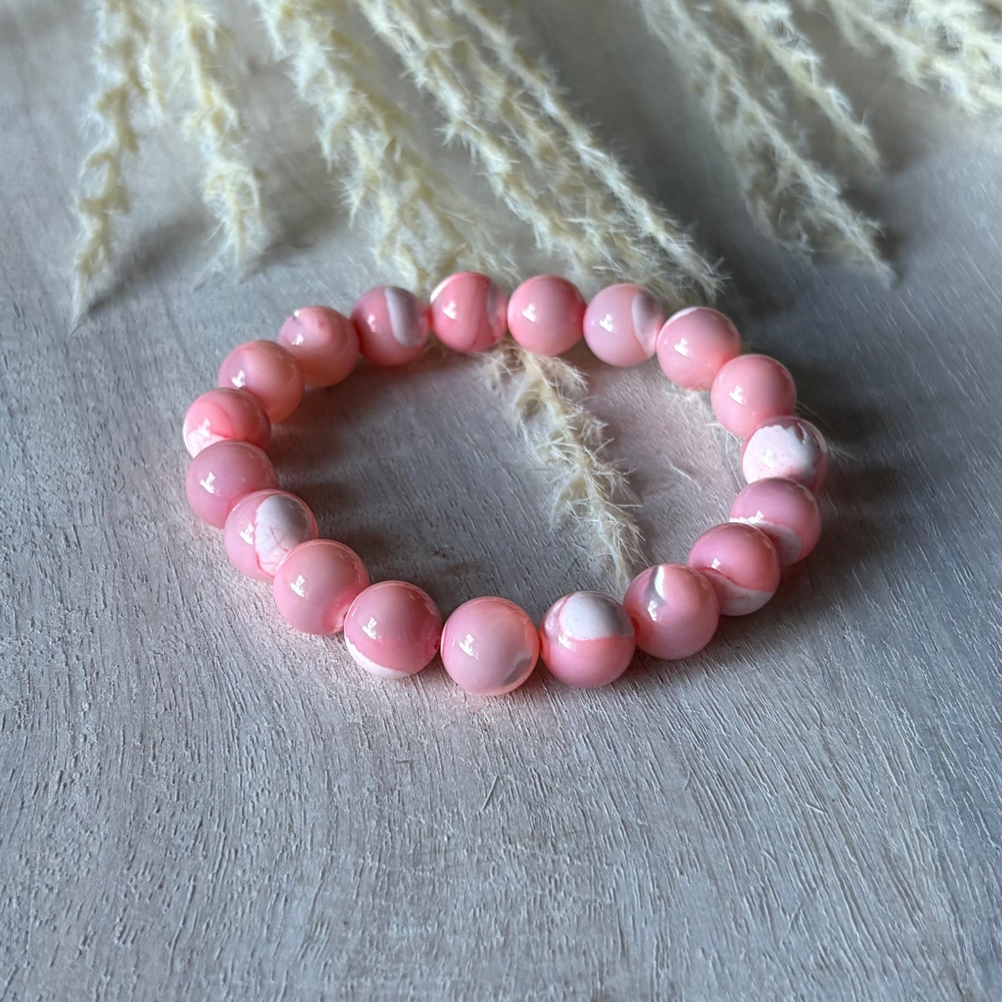 Pink Mother of Pearl Bracelet