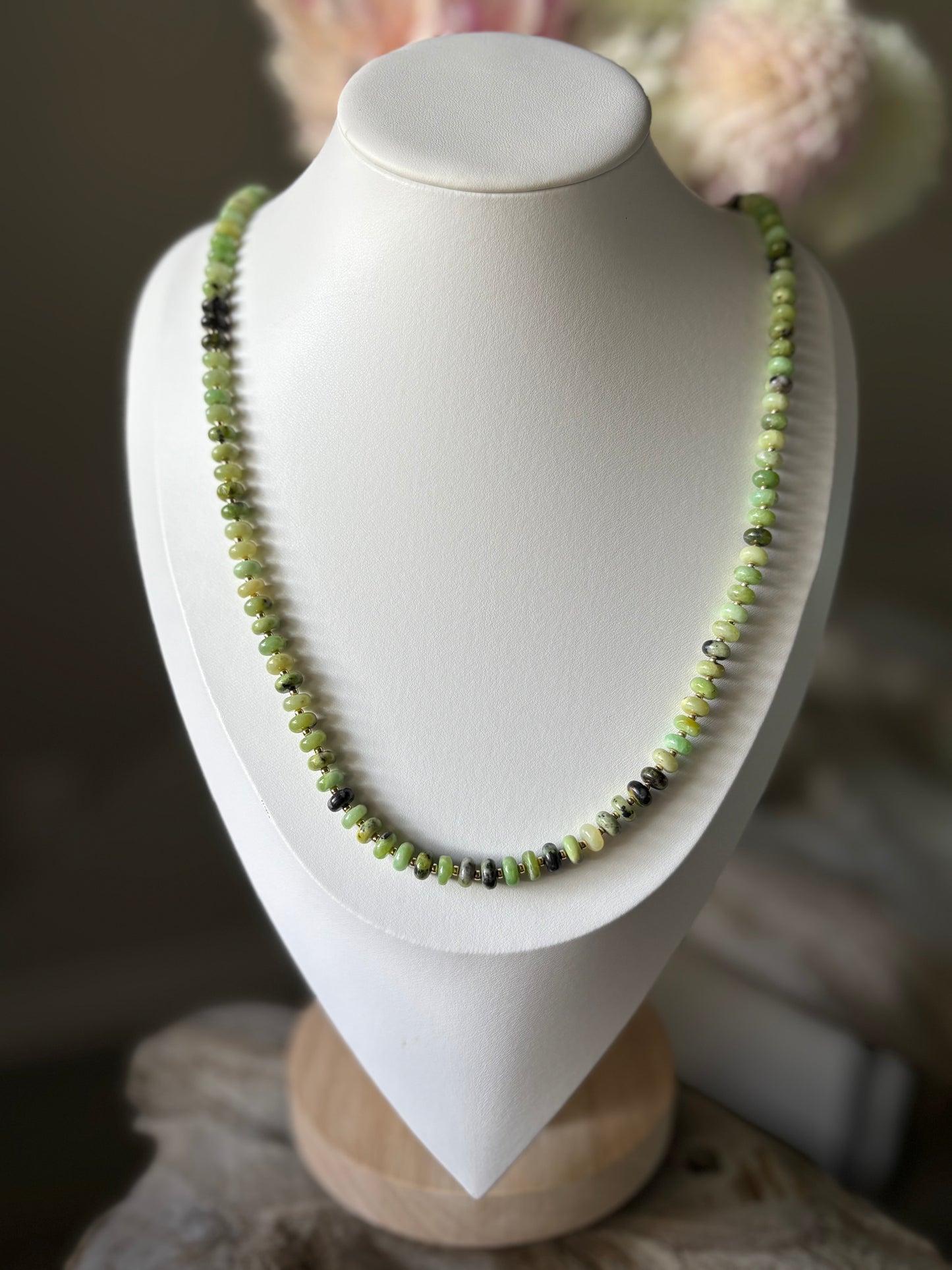 Chrysoprase Necklace