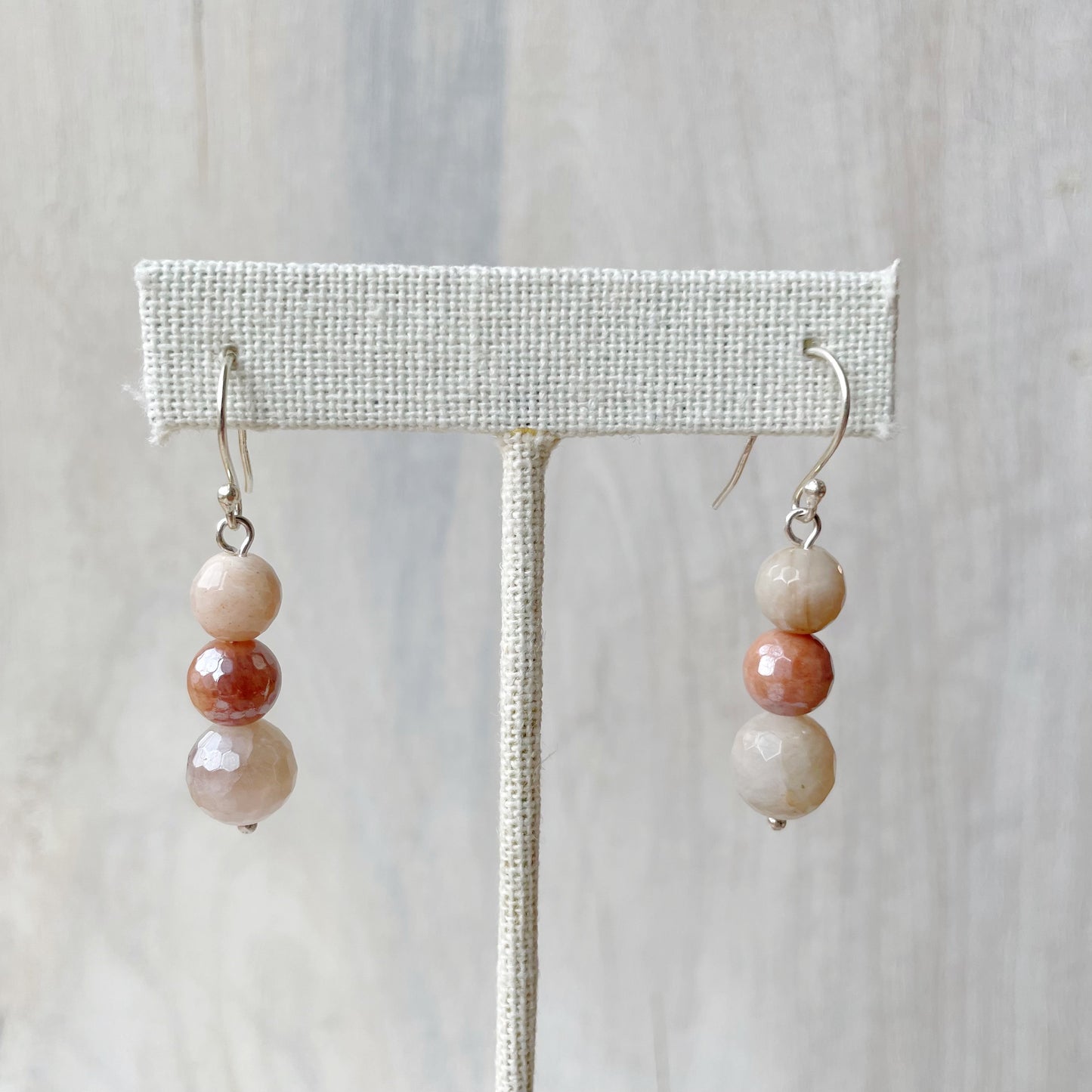 Gemstone Dangle Earrings