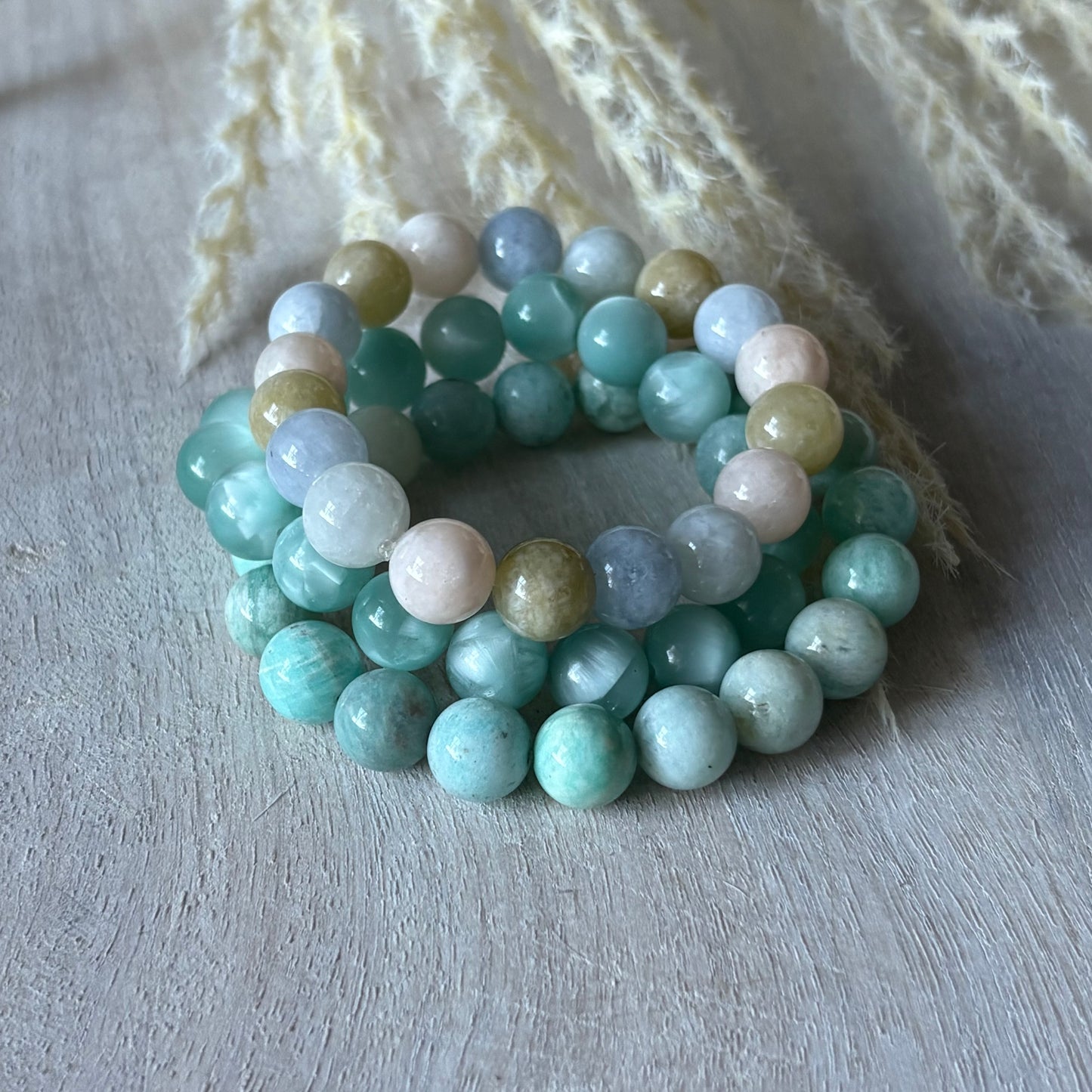 Green Moonstone Bracelet