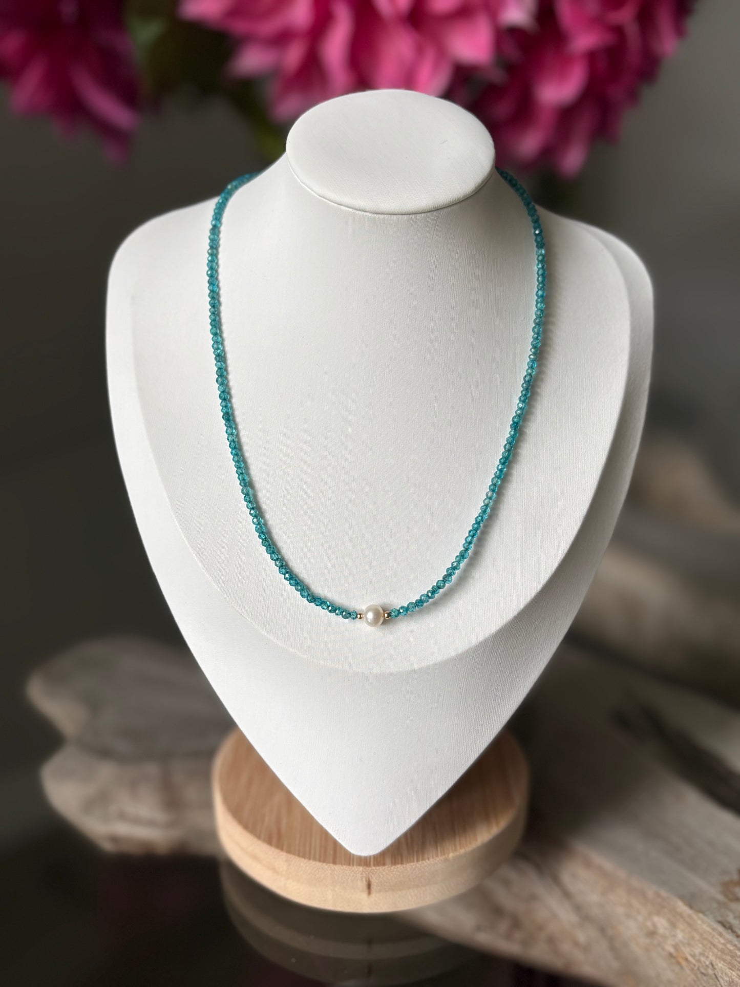 Delicate Apatite Necklace