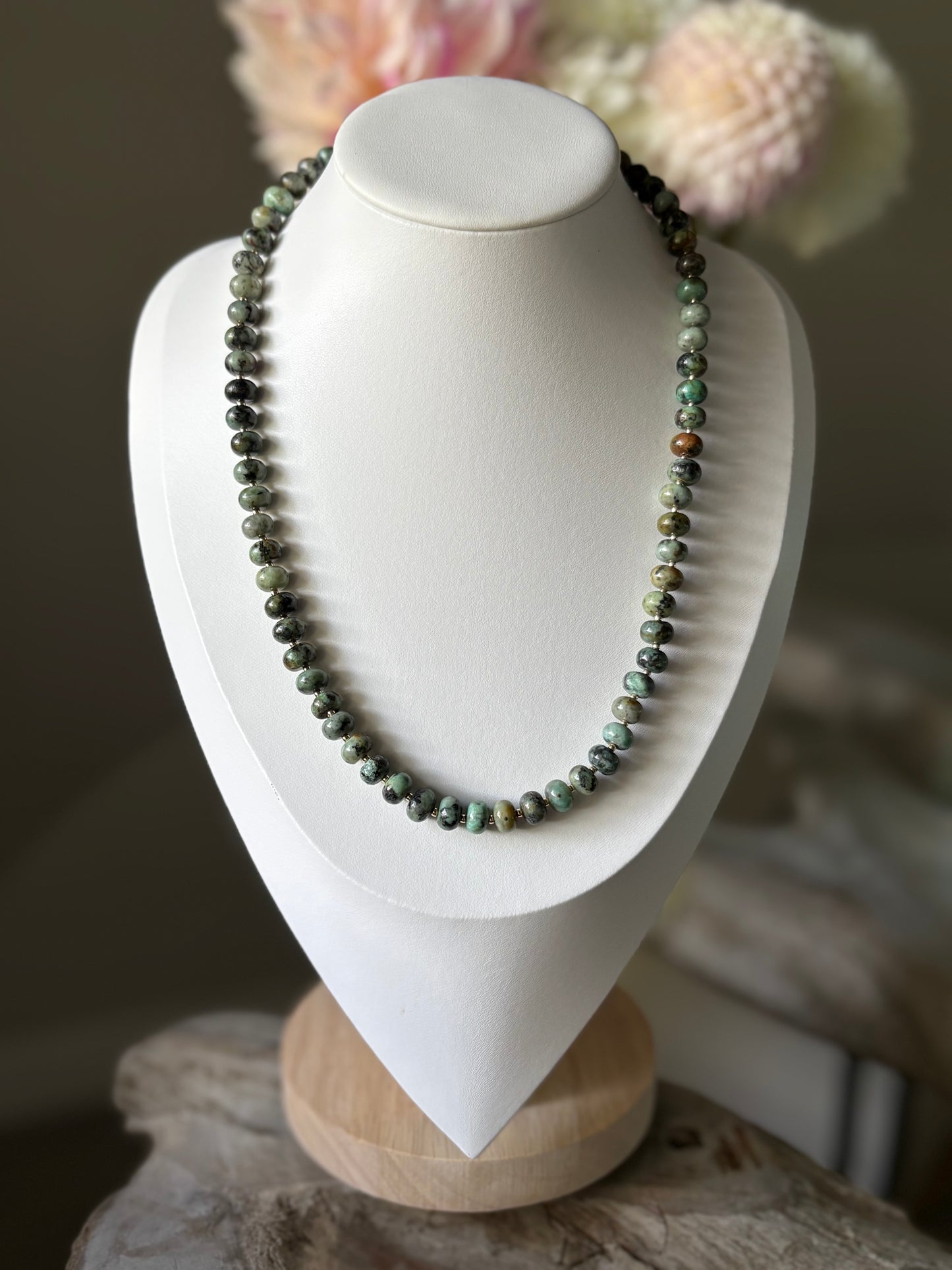 African Turquoise Necklace