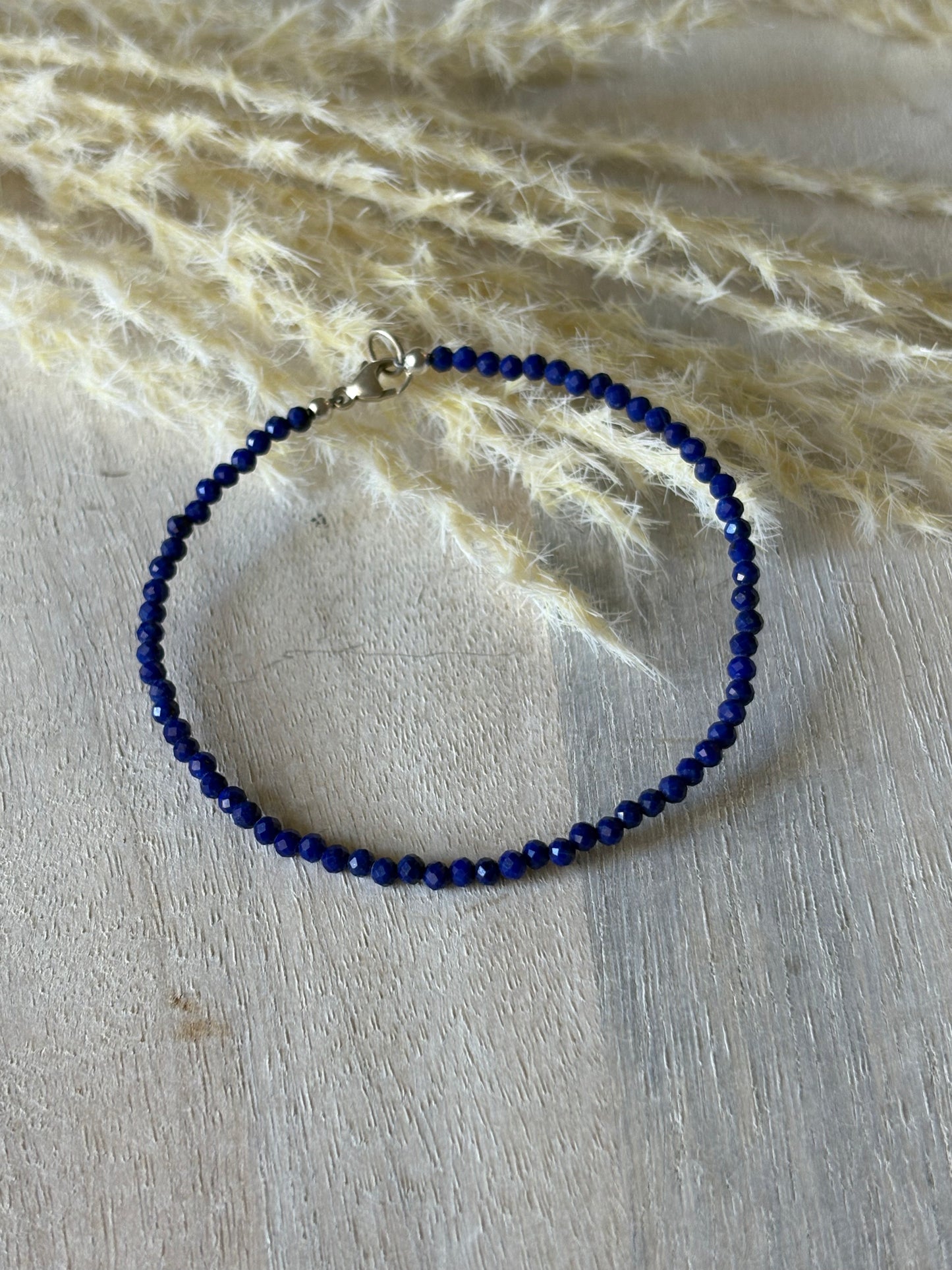 Delicate Lapis Lazuli Bracelet