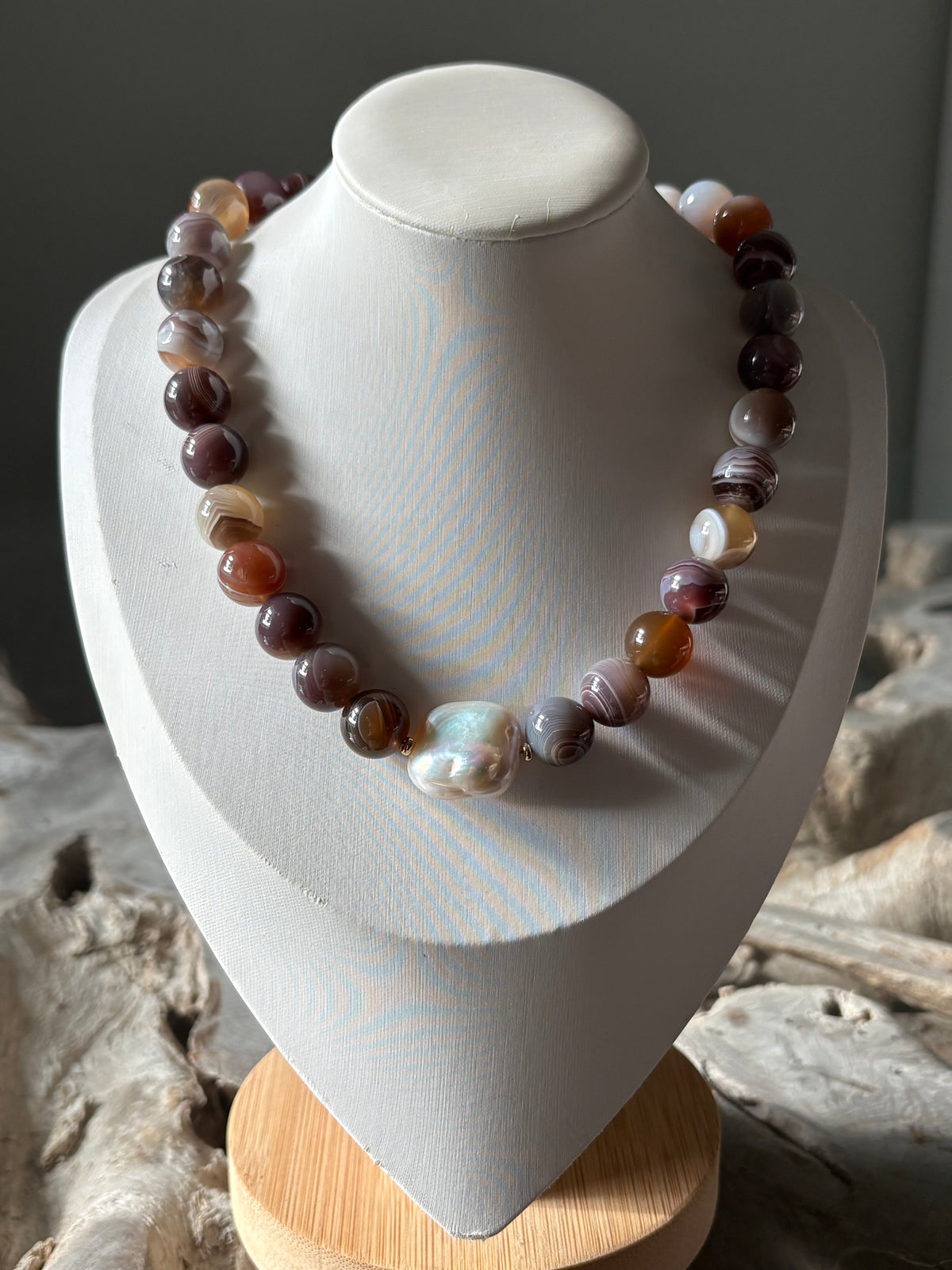 Botswana Agate Necklace