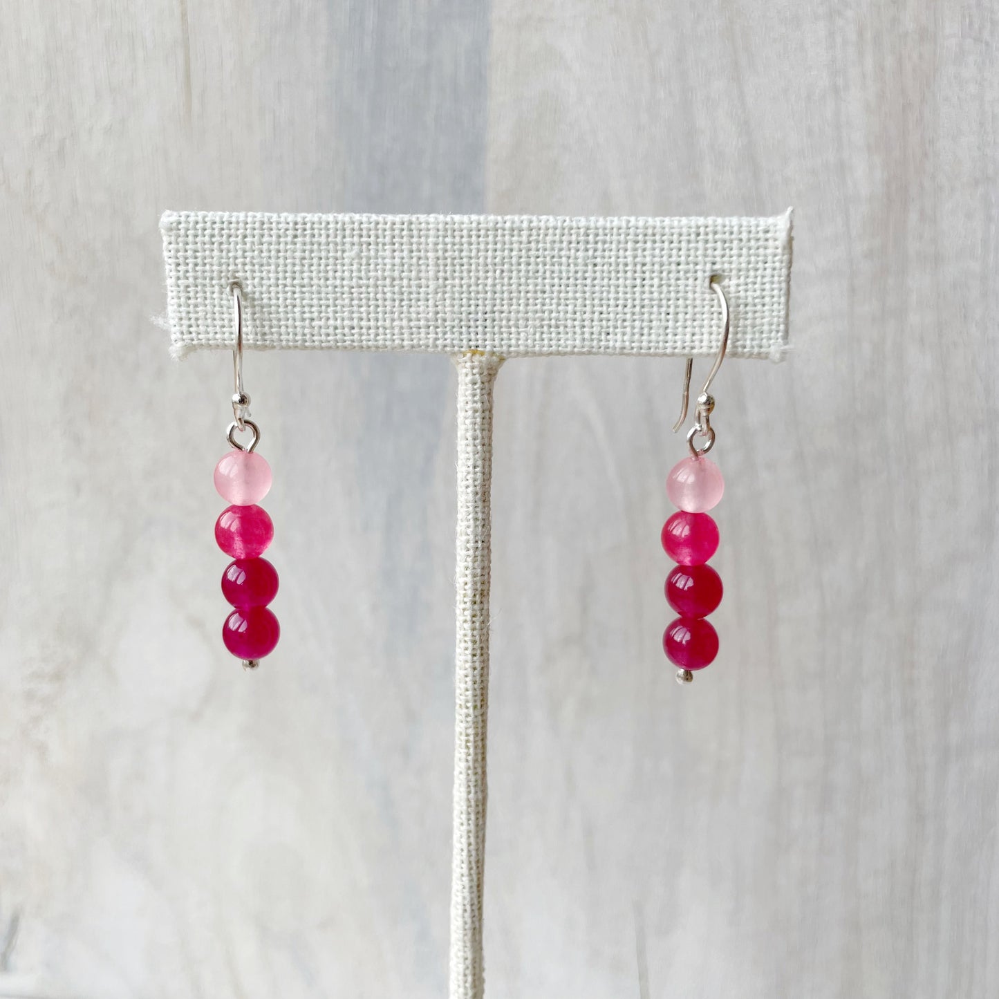 Gemstone Dangle Earrings