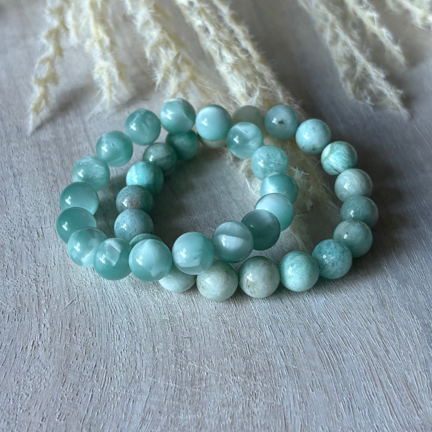 Green Moonstone Bracelet
