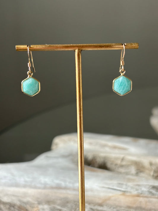 Amazonite Earrings