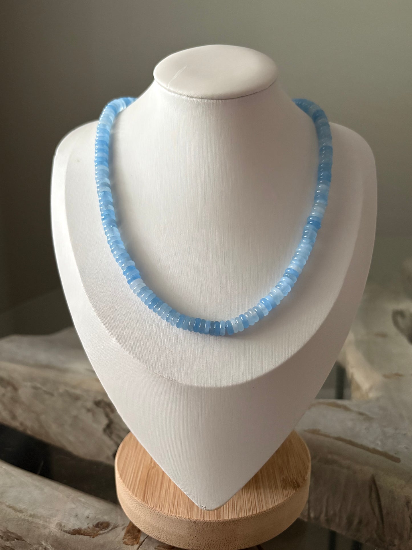 Blue Jade Necklace