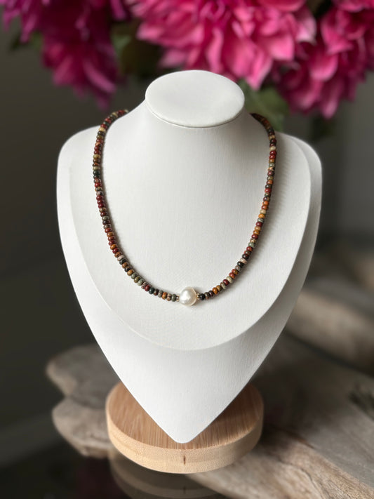 Cherry Creek Jasper Necklace