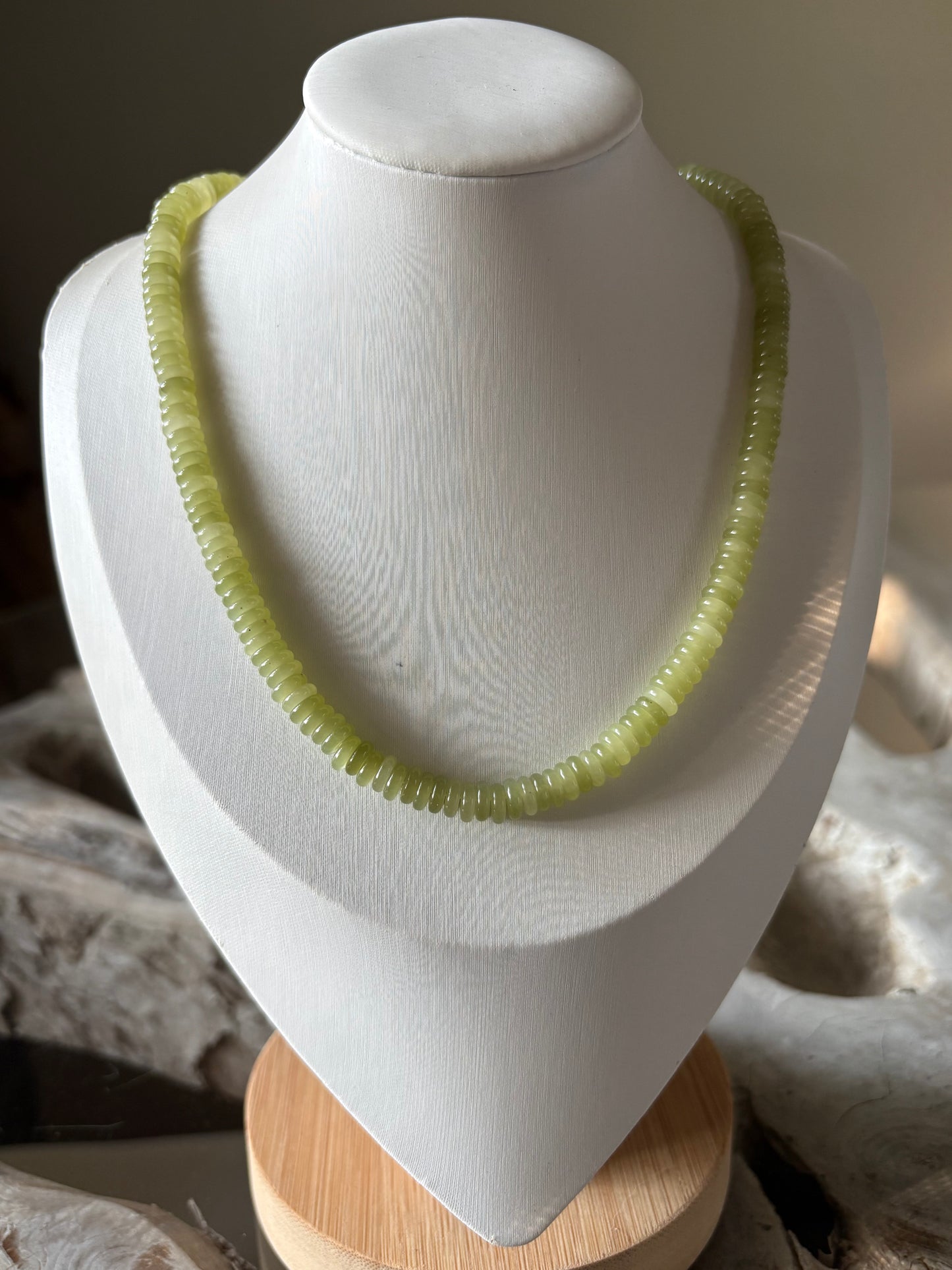 Peridot Jade Necklace