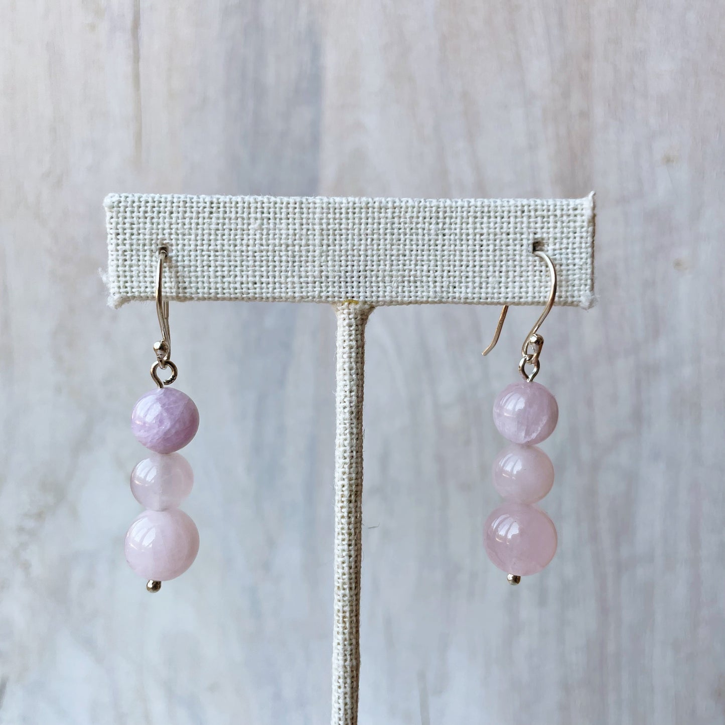 Gemstone Dangle Earrings