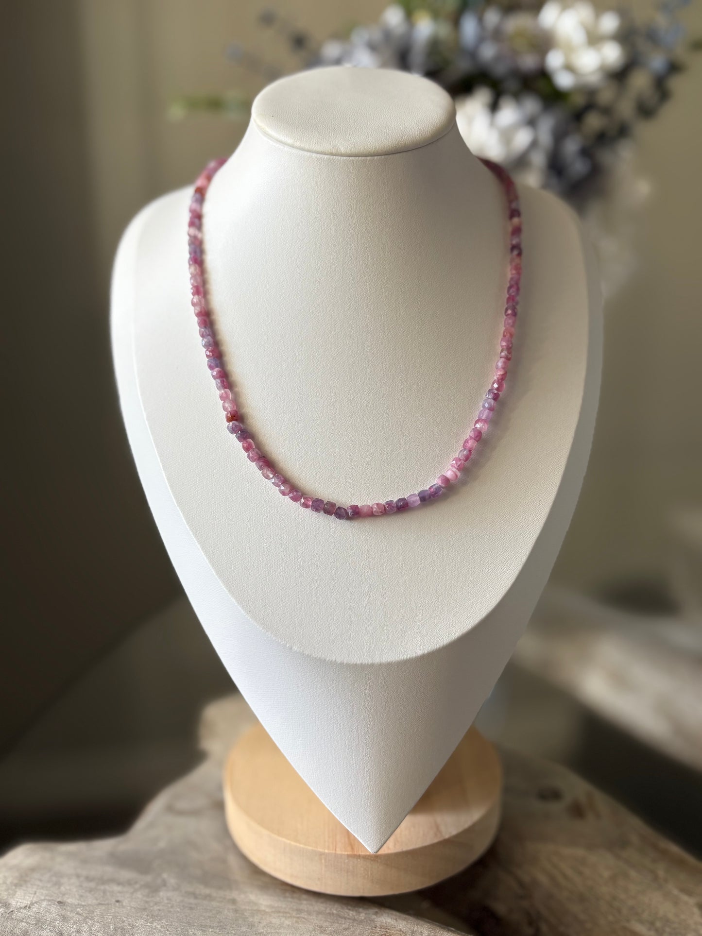 Tourmaline Lepidolite Necklace