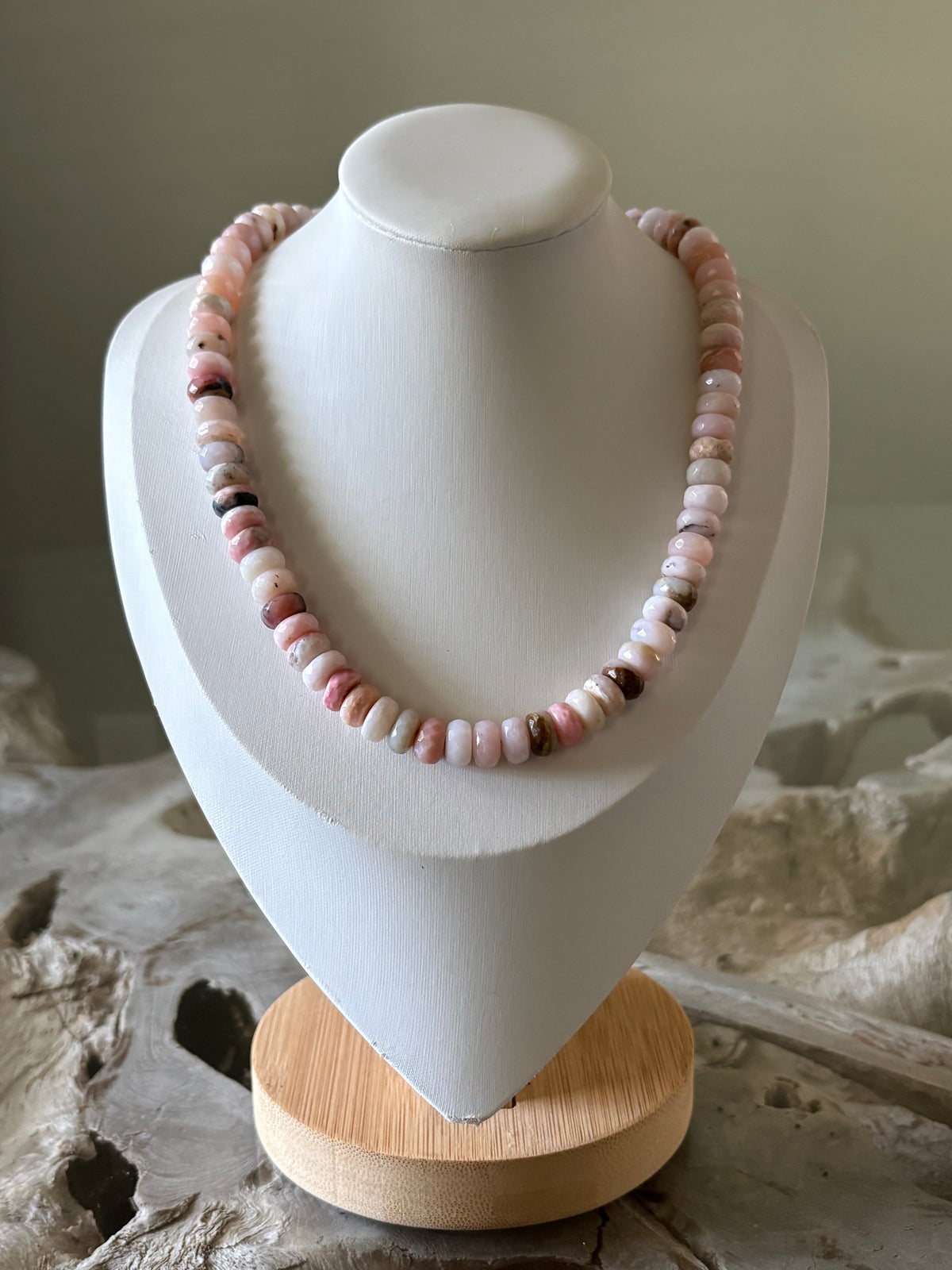 Pink Opal Necklace