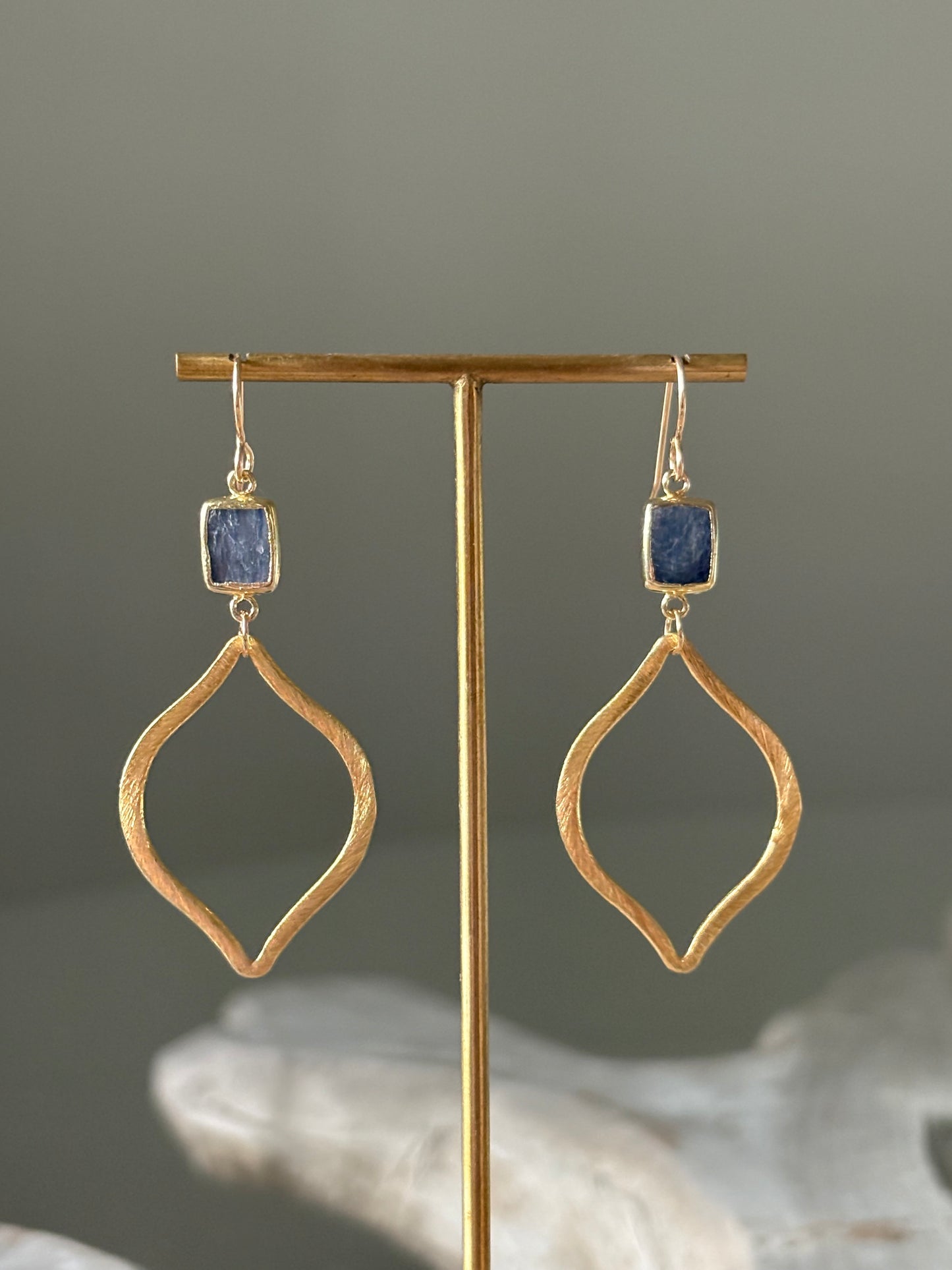 Kyanite Marquise Earrings