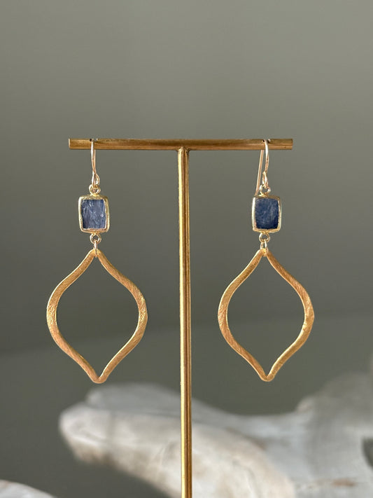 Kyanite Marquise Earrings