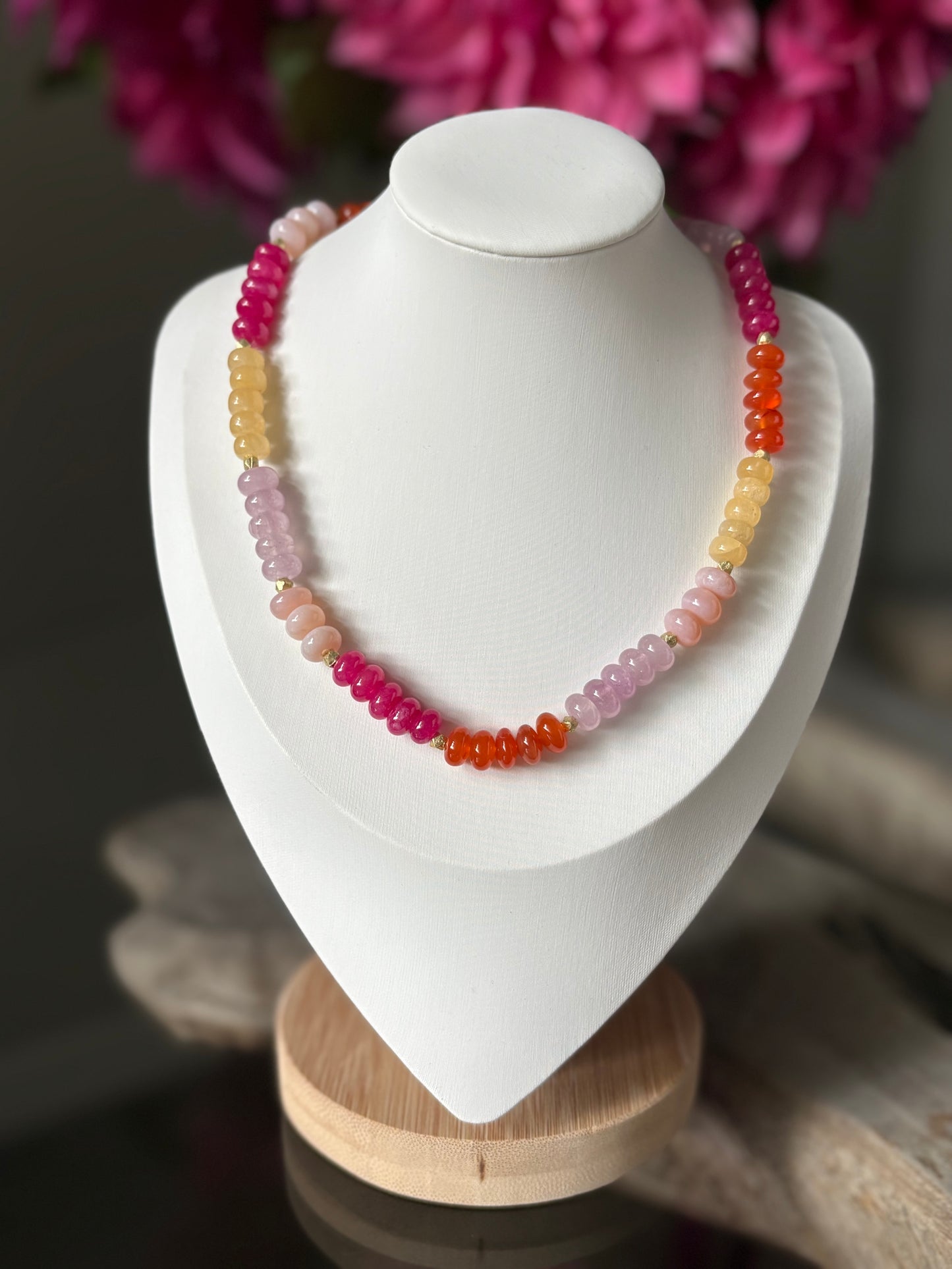Summer Gemstone Mix Necklace