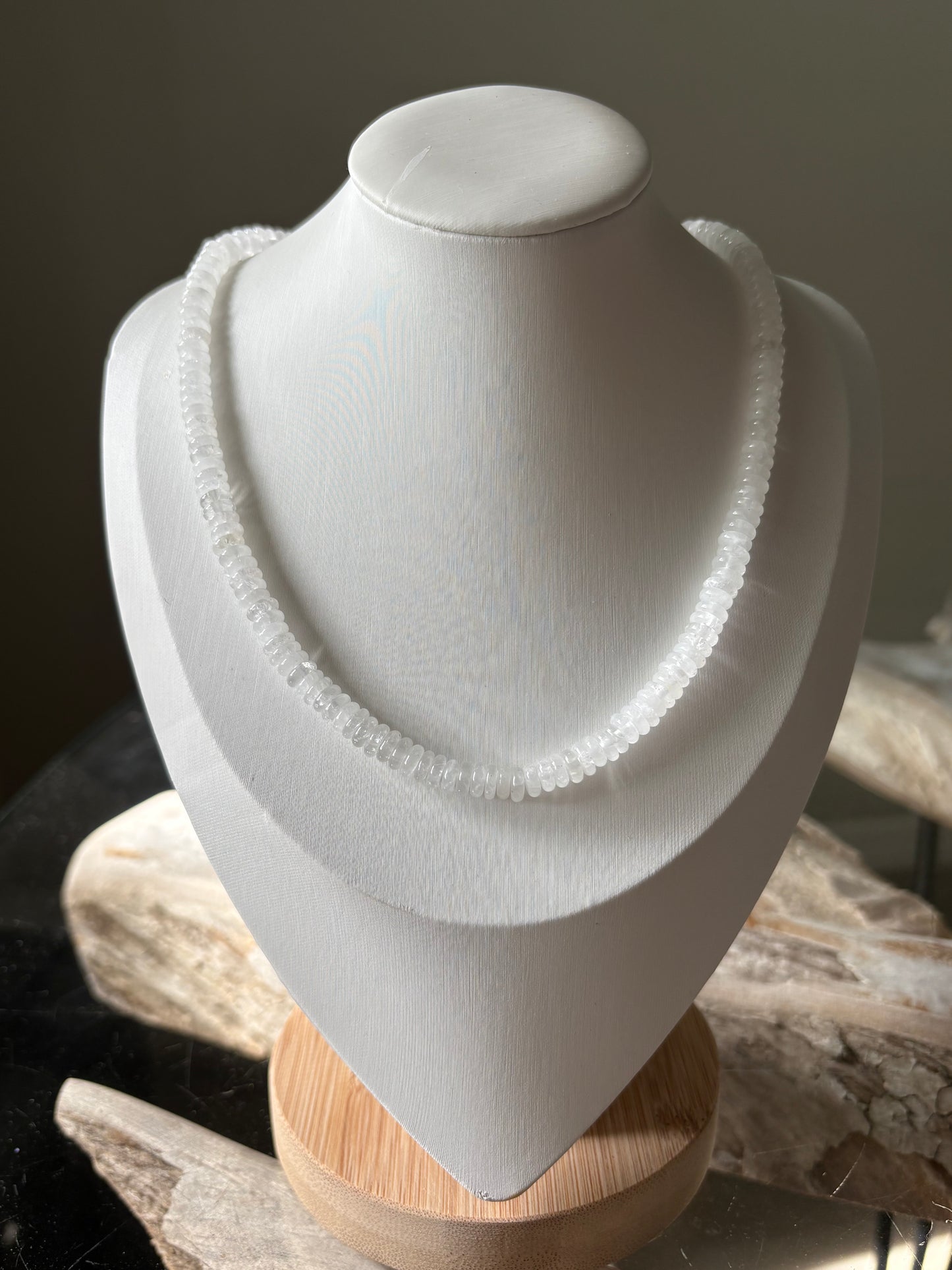 White Quartz Necklace