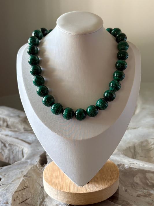 Chunky Malachite Necklace