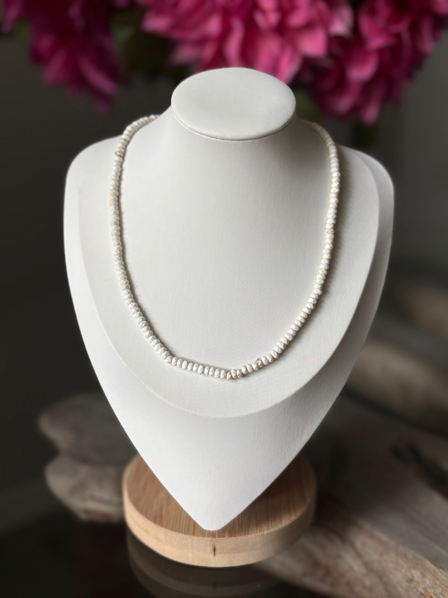 Skinny Magnesite Necklace