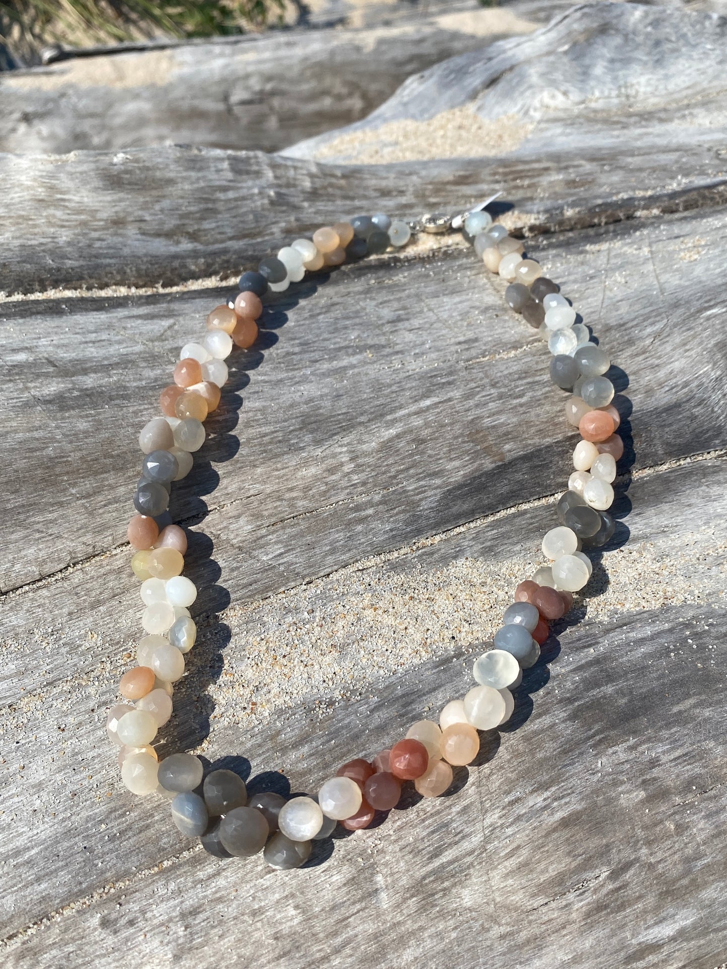 Mixed Moonstone Necklace