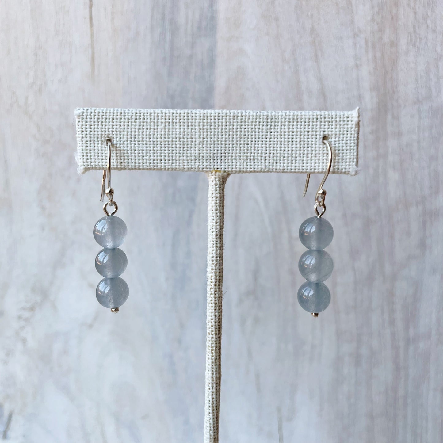 Gemstone Dangle Earrings