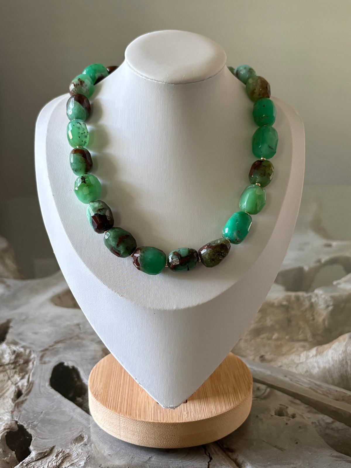 Chrysoprase Necklace