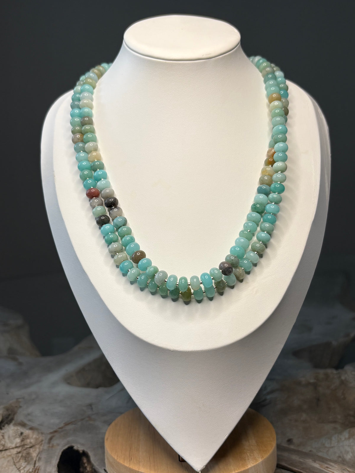 Long Amazonite Necklace