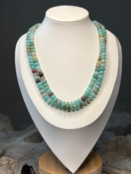 Long Amazonite Necklace