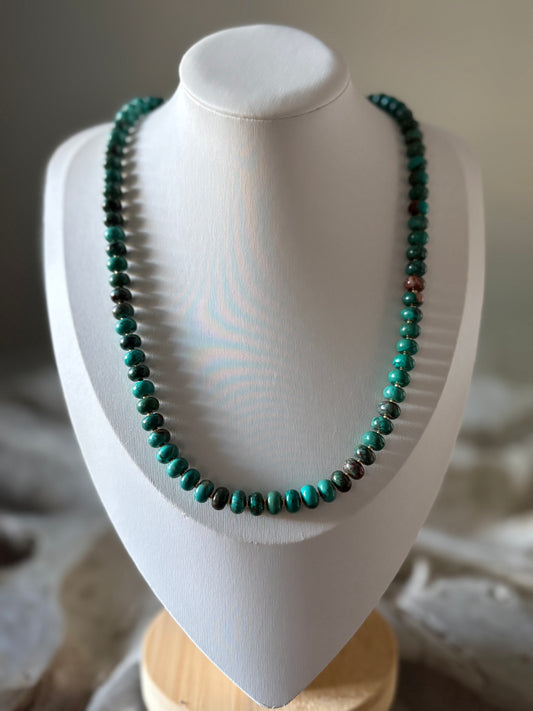 Magnesite Turquoise Necklace