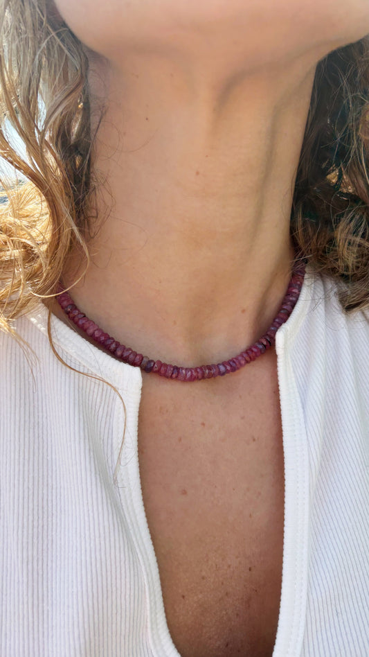Ruby Necklace