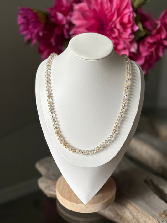 Rutilated Quartz Necklace