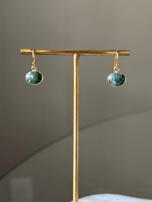 Emerald Earrings