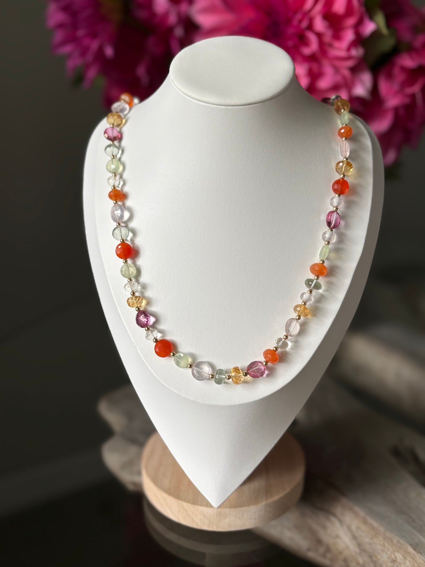 Mixed Gemstone Necklace