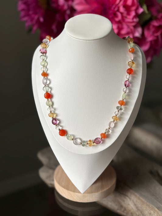 Mixed Gemstone Necklace