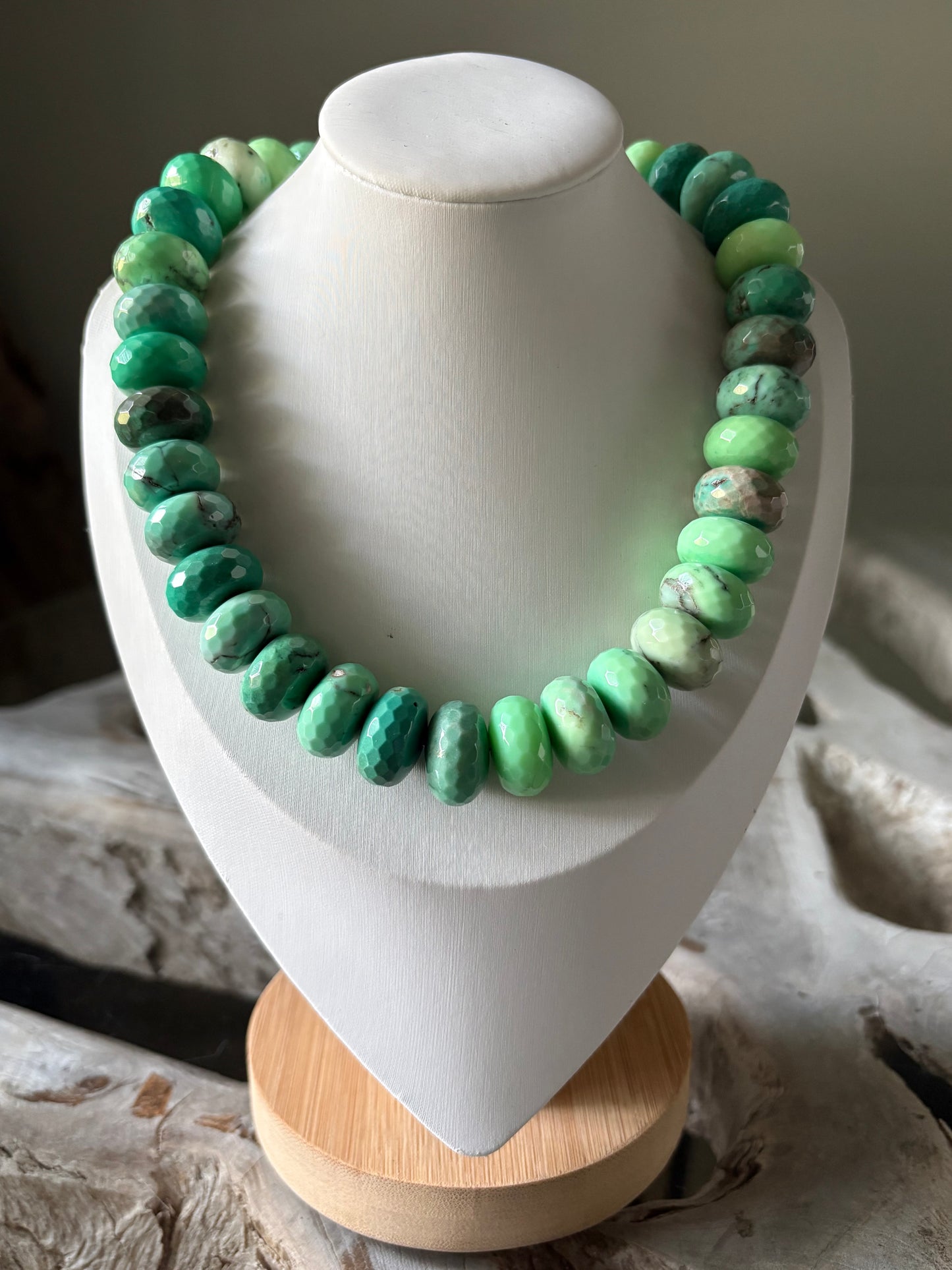 Chunky Chrysoprase Necklace