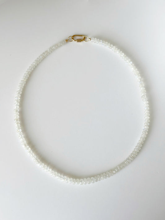 Rainbow Moonstone Necklace