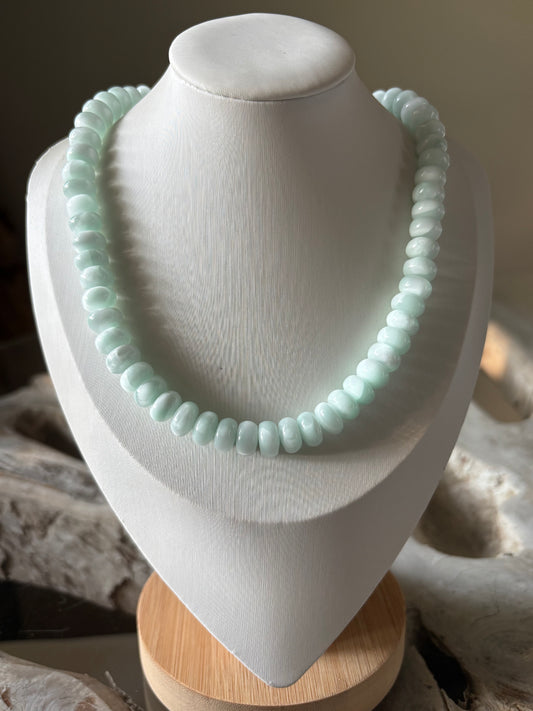 Green Moonstone Necklace