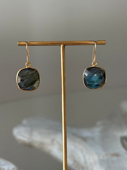 Labradorite Earrings