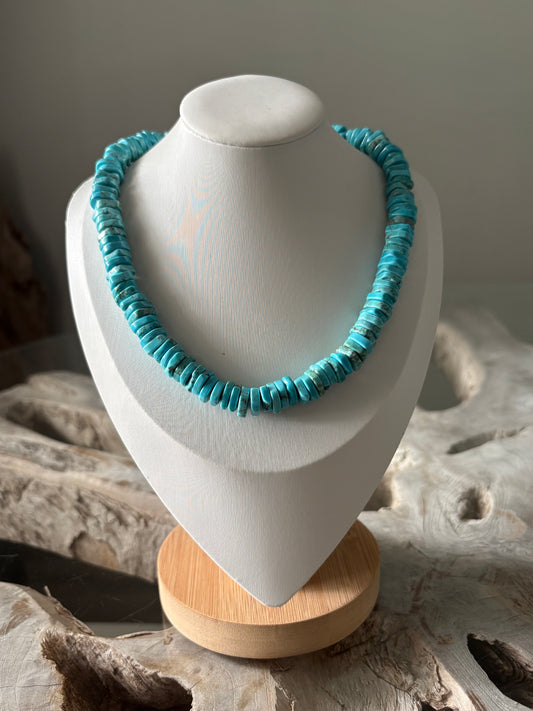 Magnesite Turquoise Necklace